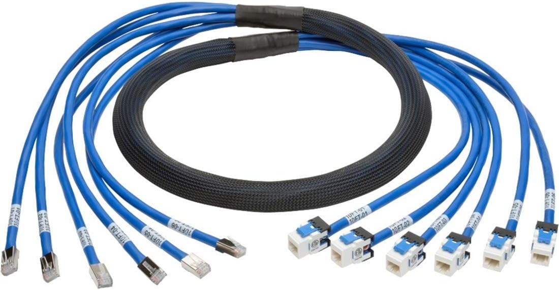 Tripp Lite Augmented Cat6/Cat6a Pre-Terminated Copper Trunk Bundle