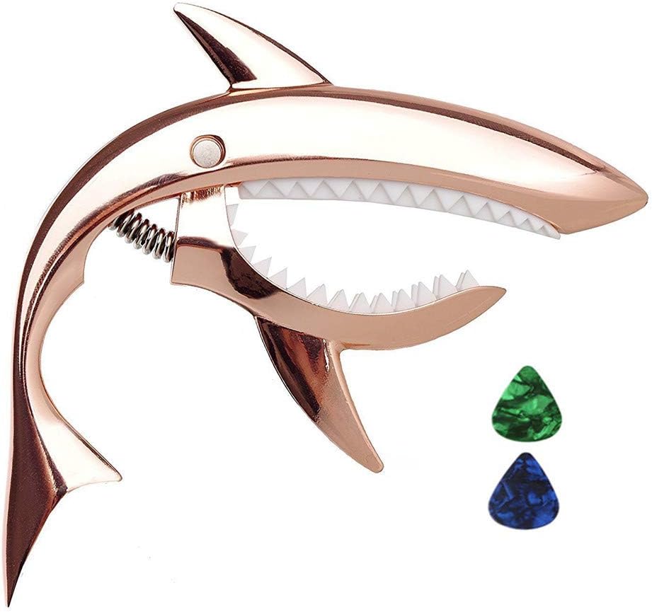 Imelod Shark Capo - Durable, No Fret Buzz