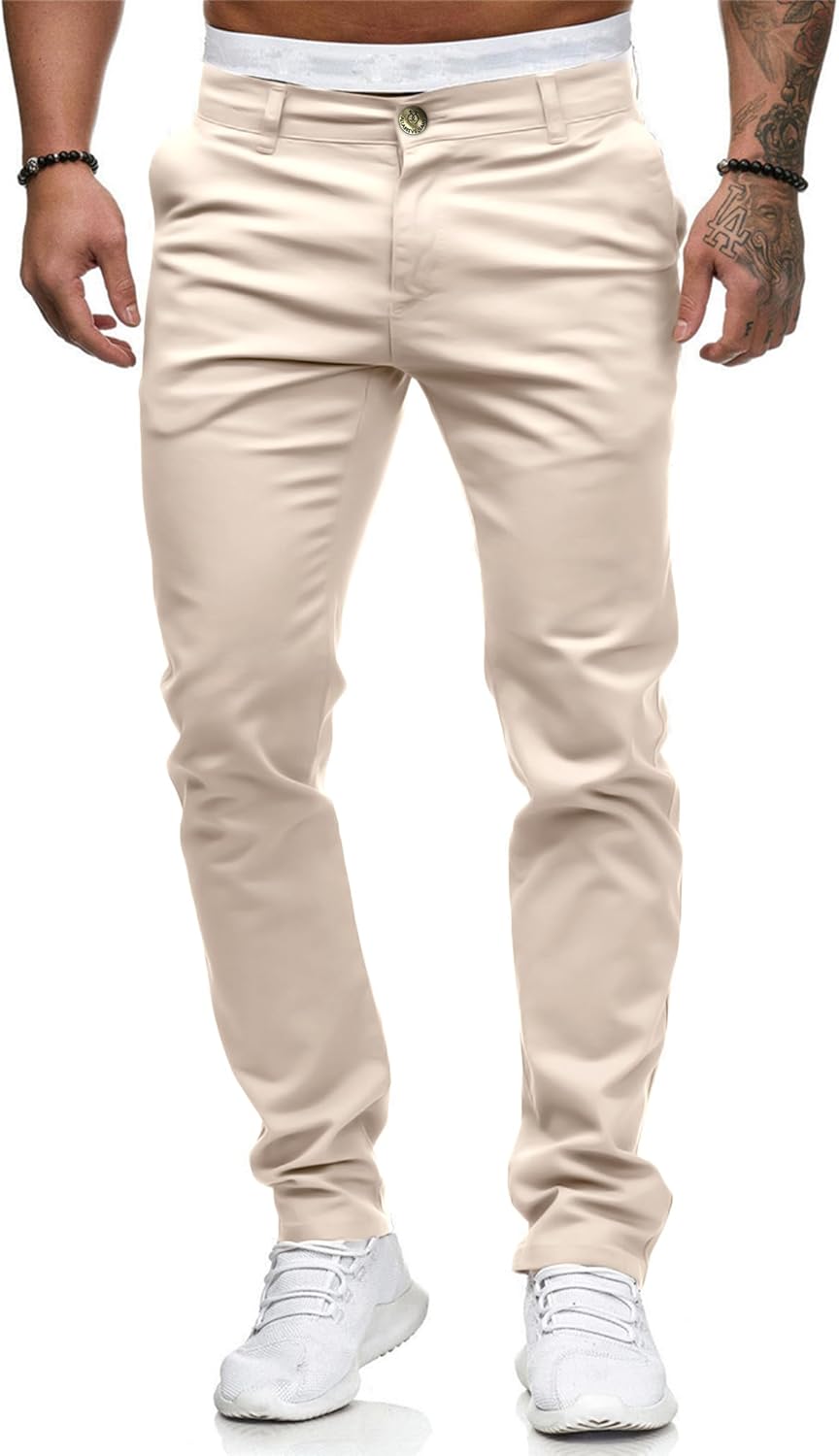 Skinny Slim Fit Casual Jeans for Men - Stylish Denim Pants