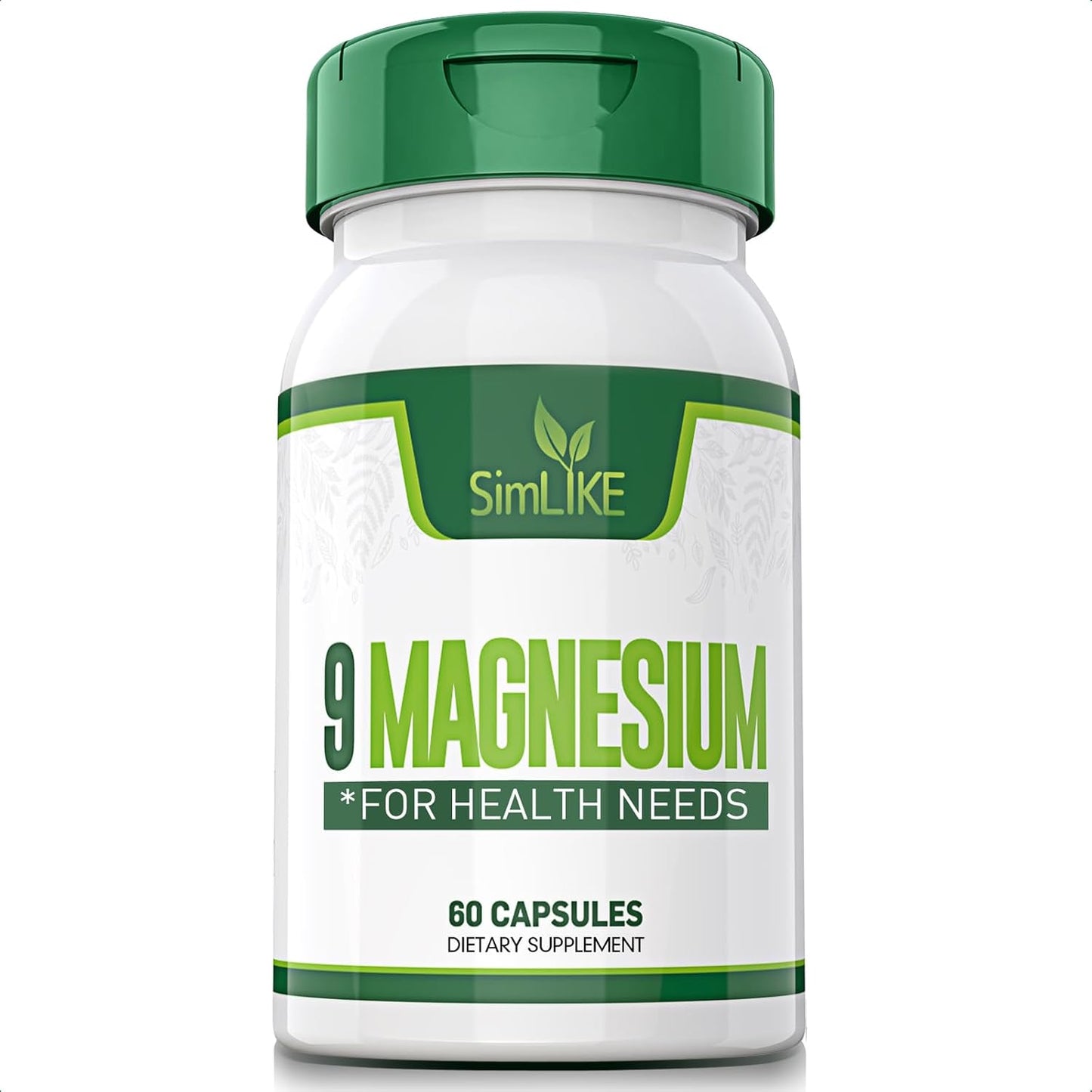 Magnesium Supplement with 9 Forms for Muscle and Brain Support