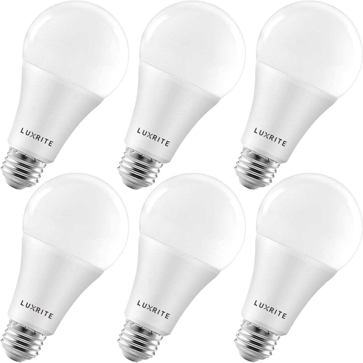 LUXRITE A21 LED Bulbs 150 Watt Equivalent for Bright Lighting