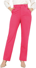 Bamans Dress Pants Women Work Business Tummy Control Slacks