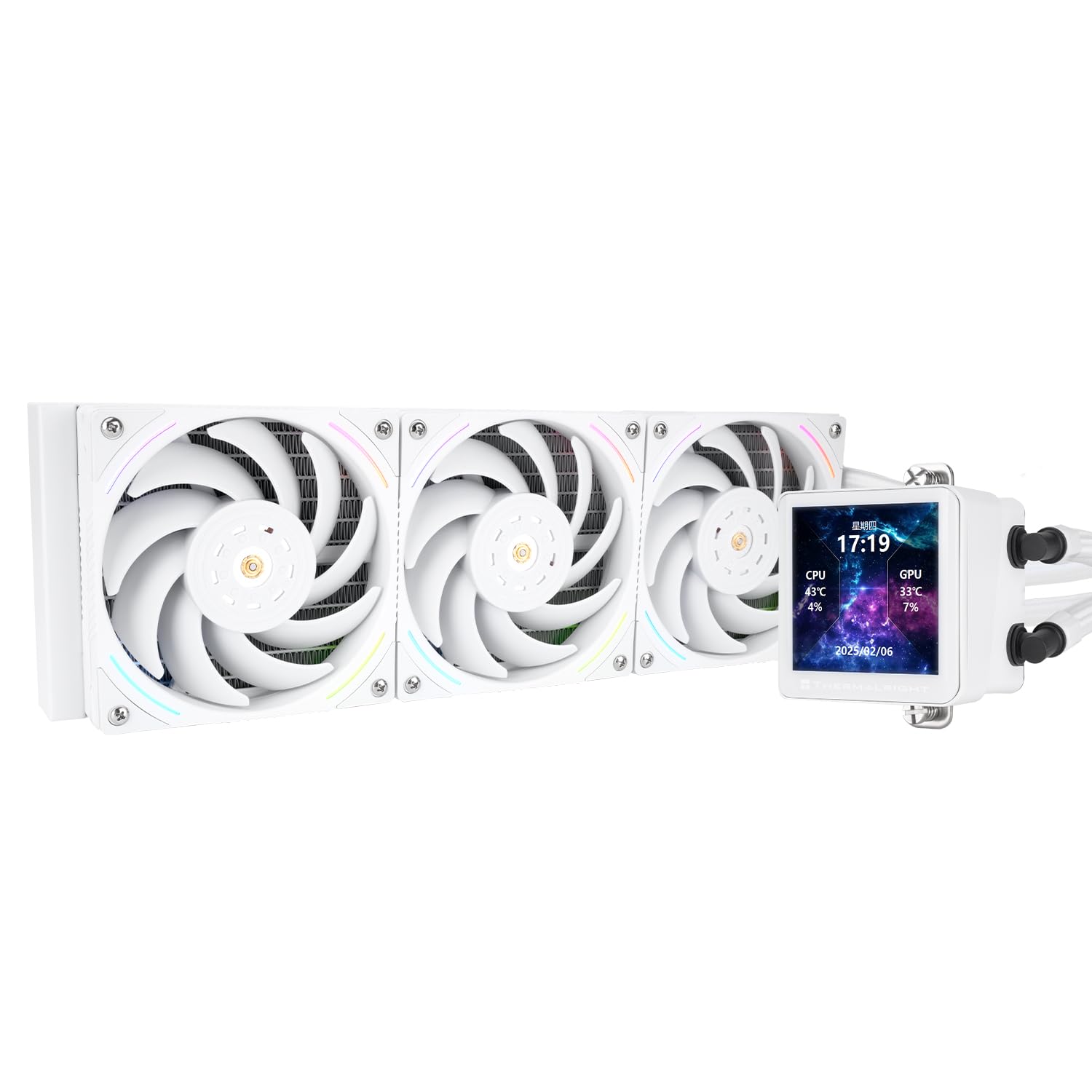 Thermalright Frozen Vision 360 ARGB White Liquid CPU Cooler Review