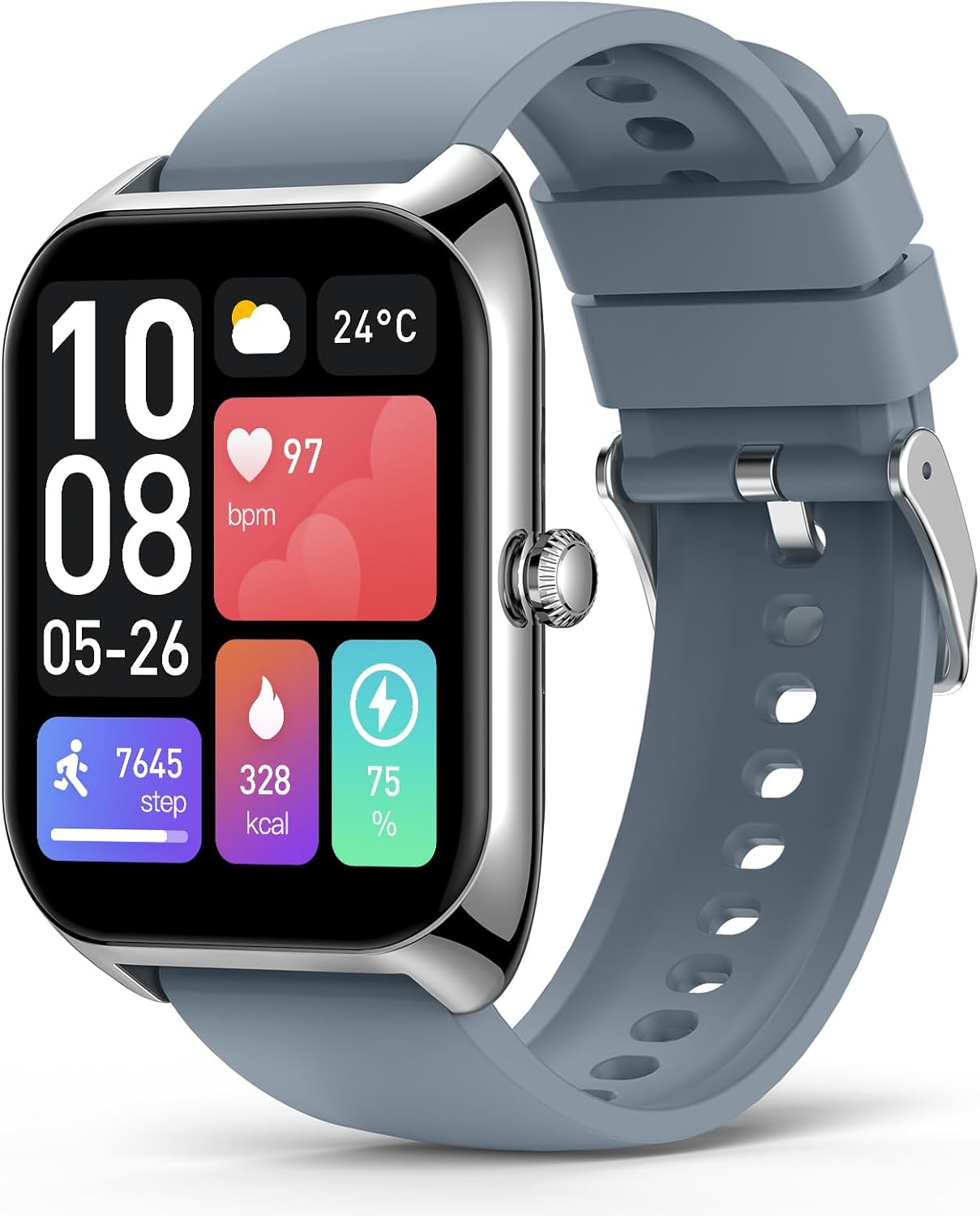 Women's Smartwatch: Answer/Make Calls, 110+ Sport Modes, IP68 Waterproof - LIMTZOPY