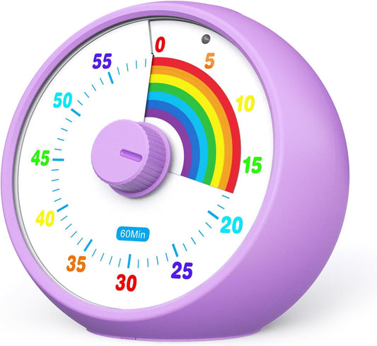 Silent Rainbow Timer for Kids