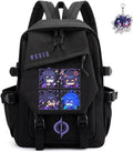Honkai Star Rail Backpack for Women Men - Firefly Black Kawaii Bag