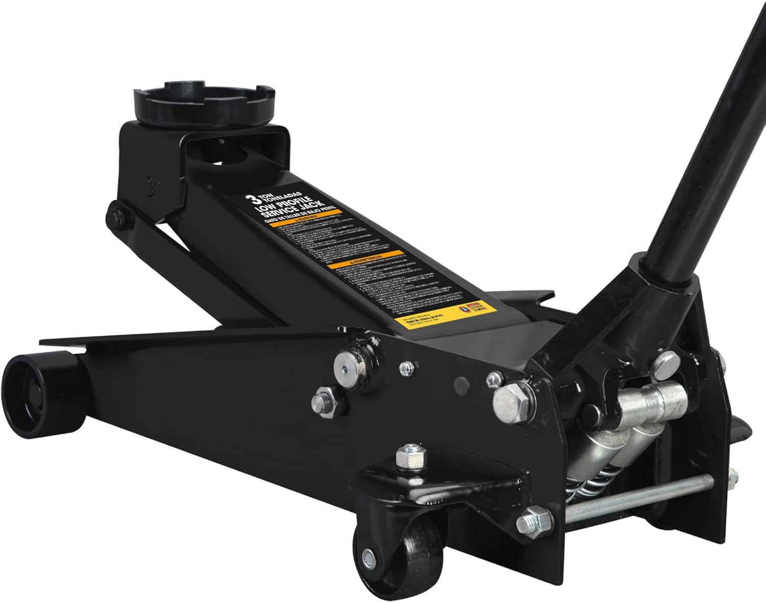 3 Ton Floor Jack for Cars and Trucks - Heavy-Duty Steel Design