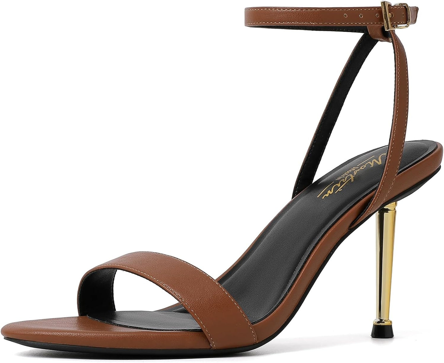 Mostrin Heels for Women: Strappy Lace Up Stiletto Sandals