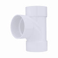 CHARLOTTE PIPE 6 DWV Sanitary TEE DWV - Durable White DWV Fitting