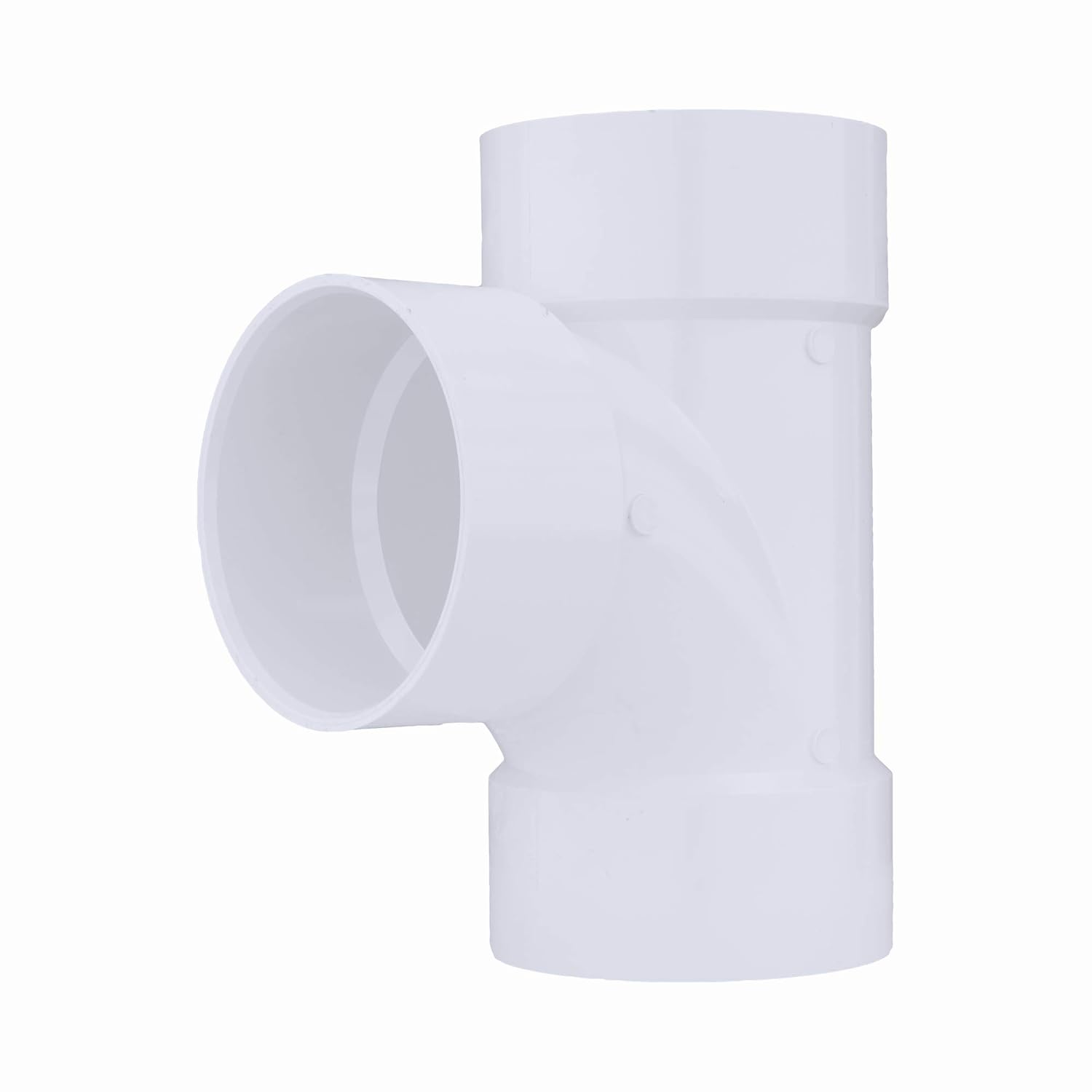 Charlotte Pipe 6 DWV Sanitary TEE for Drain, Waste and Vent