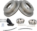 Rear Brake Pad & Rotor Kit for 2013-2015 Lexus LX570 and Toyota Land