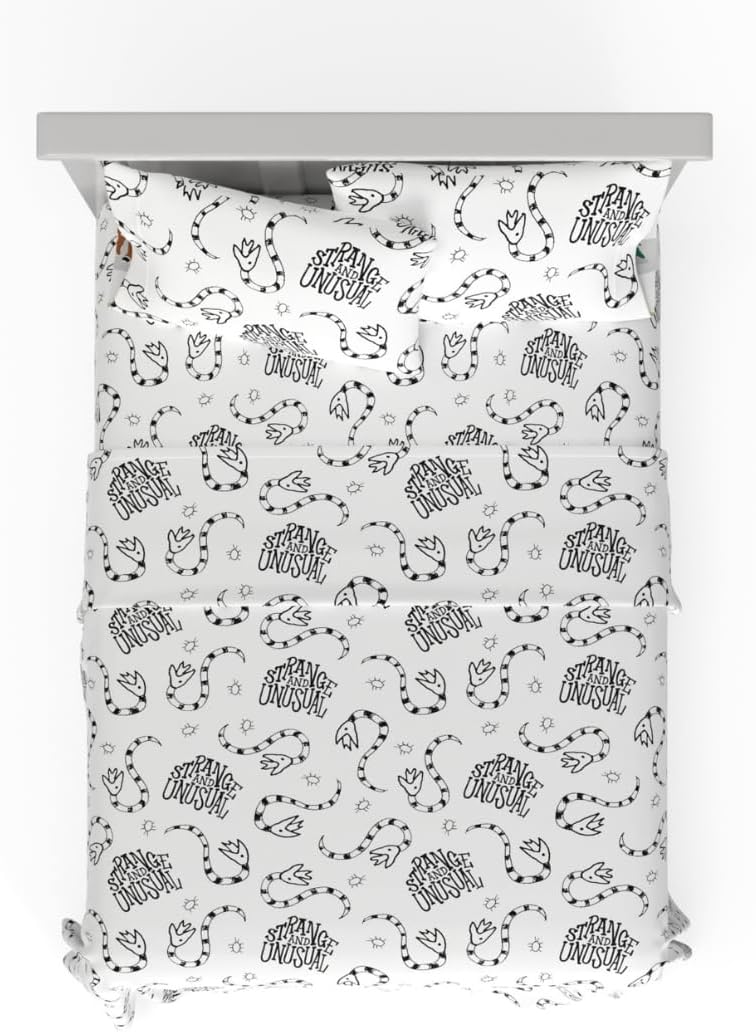 Beetlejuice Halloween Bedding Super Soft Microfiber Full Sheet Set