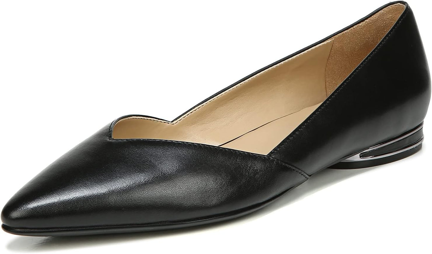 Naturalizer Womens Havana Pointed Toe Slip On Dress Flats