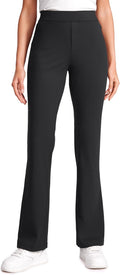 CRZ YOGA 4-Way Stretch Flare Womens Pants Tall 31in - Versatile Work