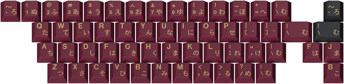 GMK Red Samurai Custom Mechanical Keyboard Keycap Set Review
