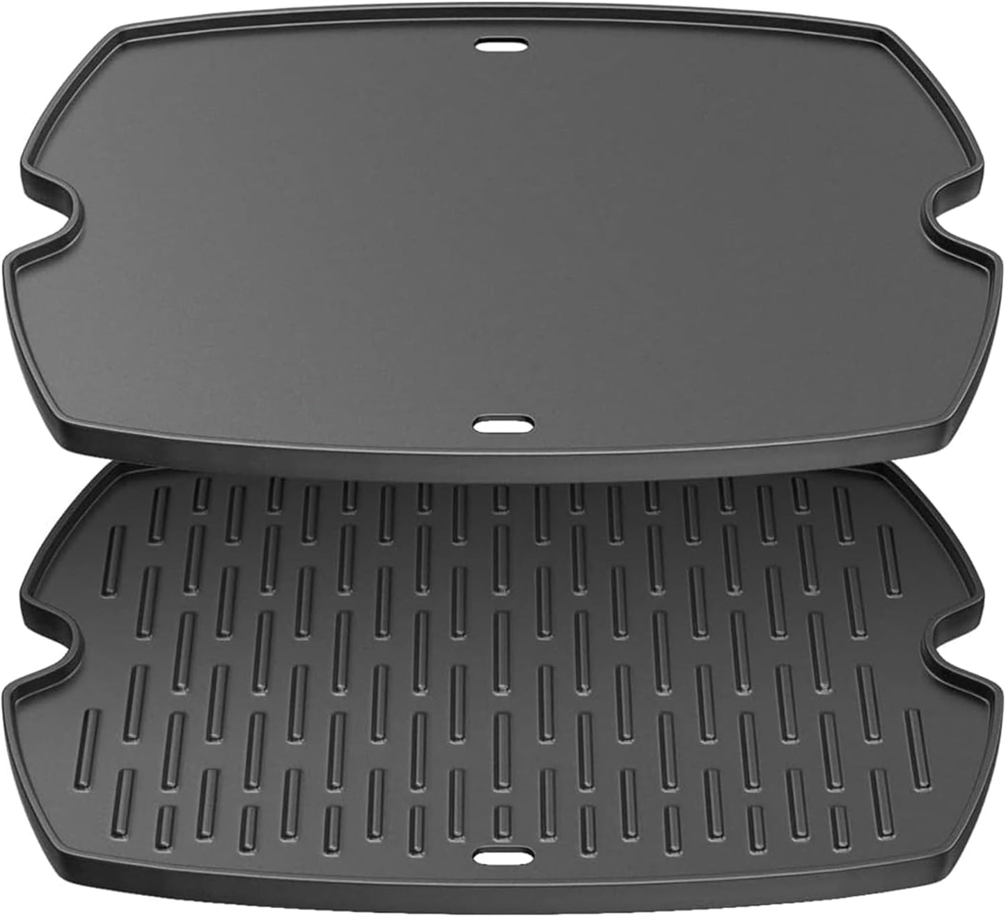 Safbbcue 21.5 Cast Iron Griddle for Weber Q Series Grills