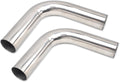 3.5in 90 Degree Stainless Steel Intercooler Elbow Pipe - Brushed