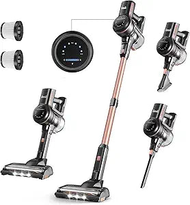 INSE Cordless Vacuum Cleaner with 26Kpa Suction Power