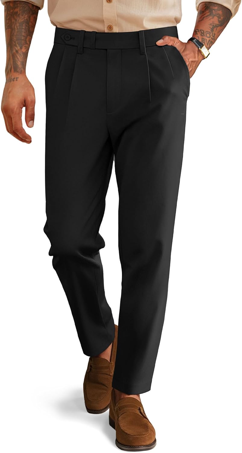 PJ PAUL JONES Mens Dress Pants for Comfort and Style