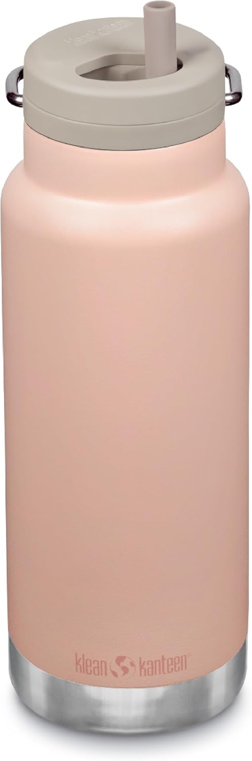 Klean Kanteen 32oz TKWide Insulated Water Bottle - Peach Parfait