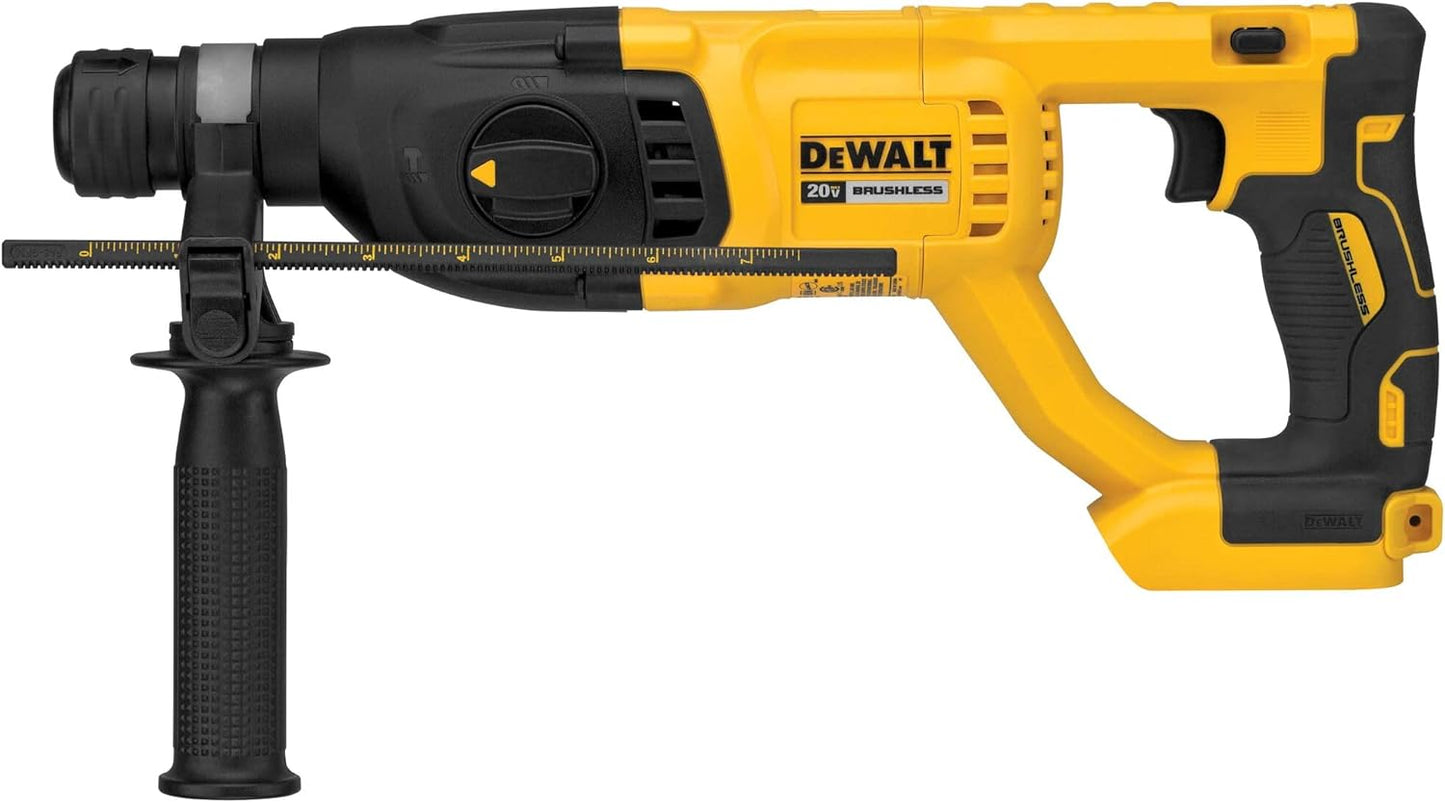 DEWALT 20V MAX SDS Plus Rotary Hammer for Efficient Drilling