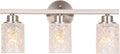ALICE HOUSE 20.5ft Vanity Lights 3-Light Brushed Nickel - Easy Install