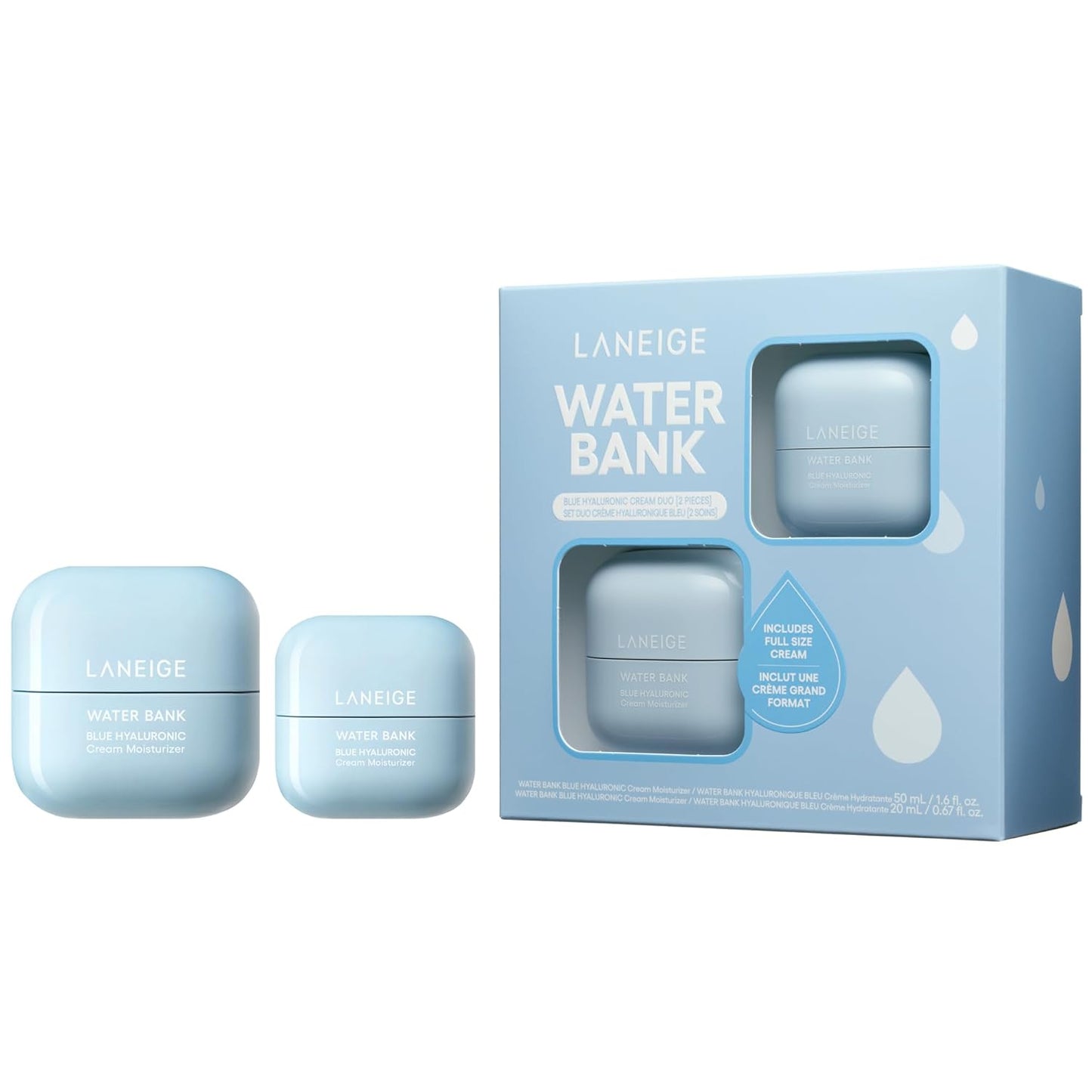 LANEIGE Water Bank Blue Hyaluronic Cream Moisturizer Review