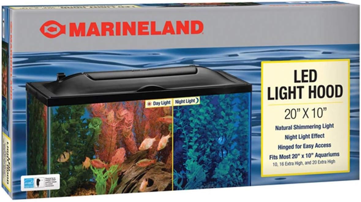 Marineland LED Light Hood for Aquariums with Night Light Effect