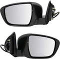 TRQ Driver & Passenger Side Power Mirror Set Paint to Match - Direct
