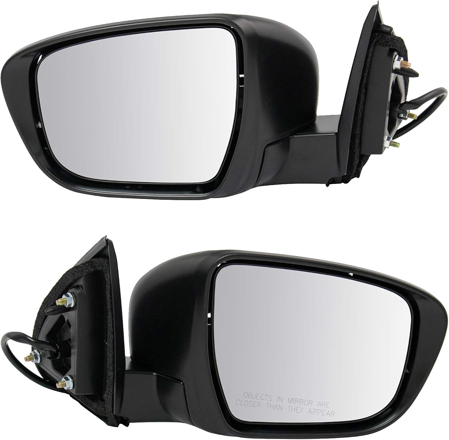 TRQ Power Mirror Set for 2017-2021 Nissan Rogue Sport