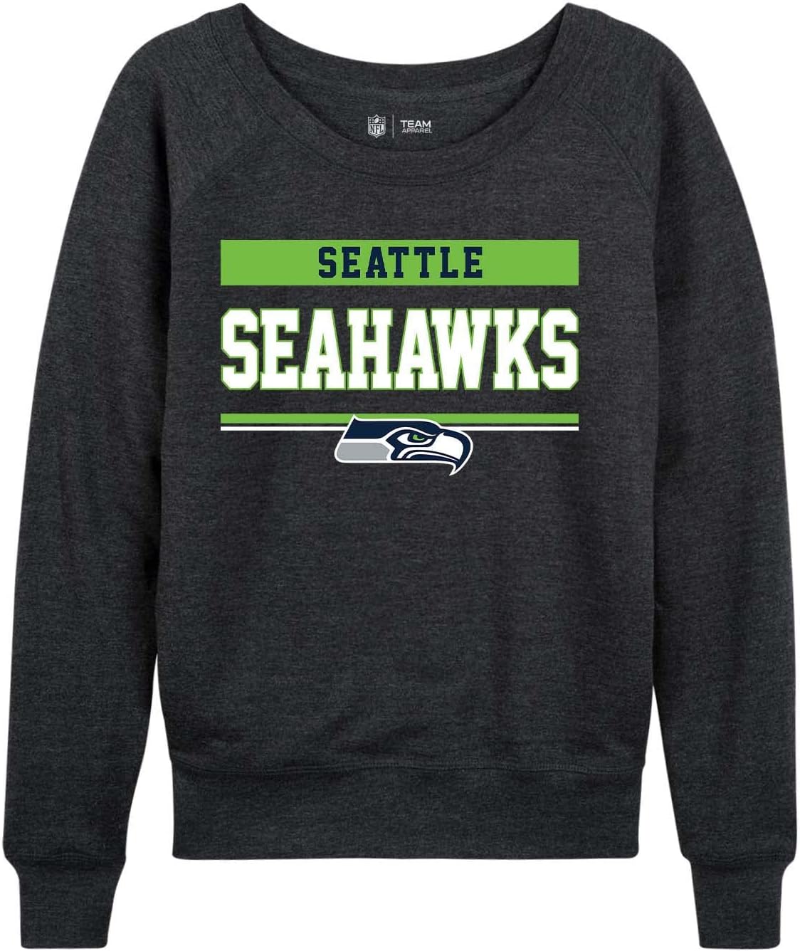 Seattle Seahawks Women's Plus Size Crewneck - Stay Cool & Stylish