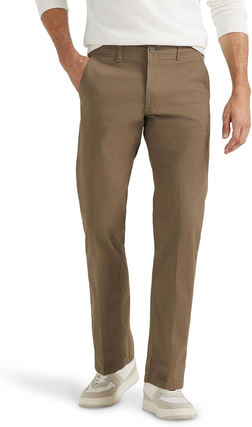 Lee Men's Extreme Motion Flat Front Regular Straight Pants Review