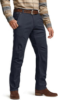 CQR Men's Motion Utility Casual Pants - Durable Travel & Work Pants