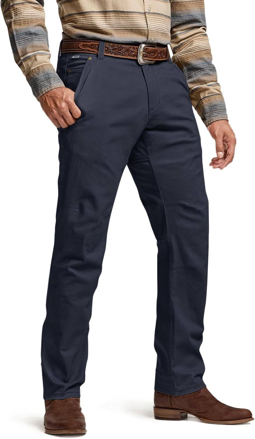 CQR Men's Motion Utility Casual Pants for Outdoor Adventures