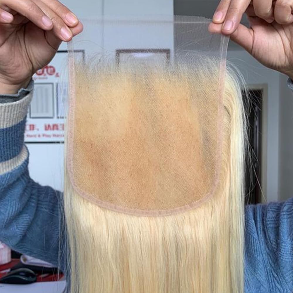 613 Blonde 5x5 Lace Closure for Natural Look and Comfort
