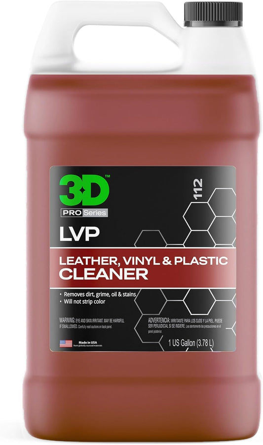 3D LVP Interior Cleaner for Leather, Vinyl & Plastic Surfaces