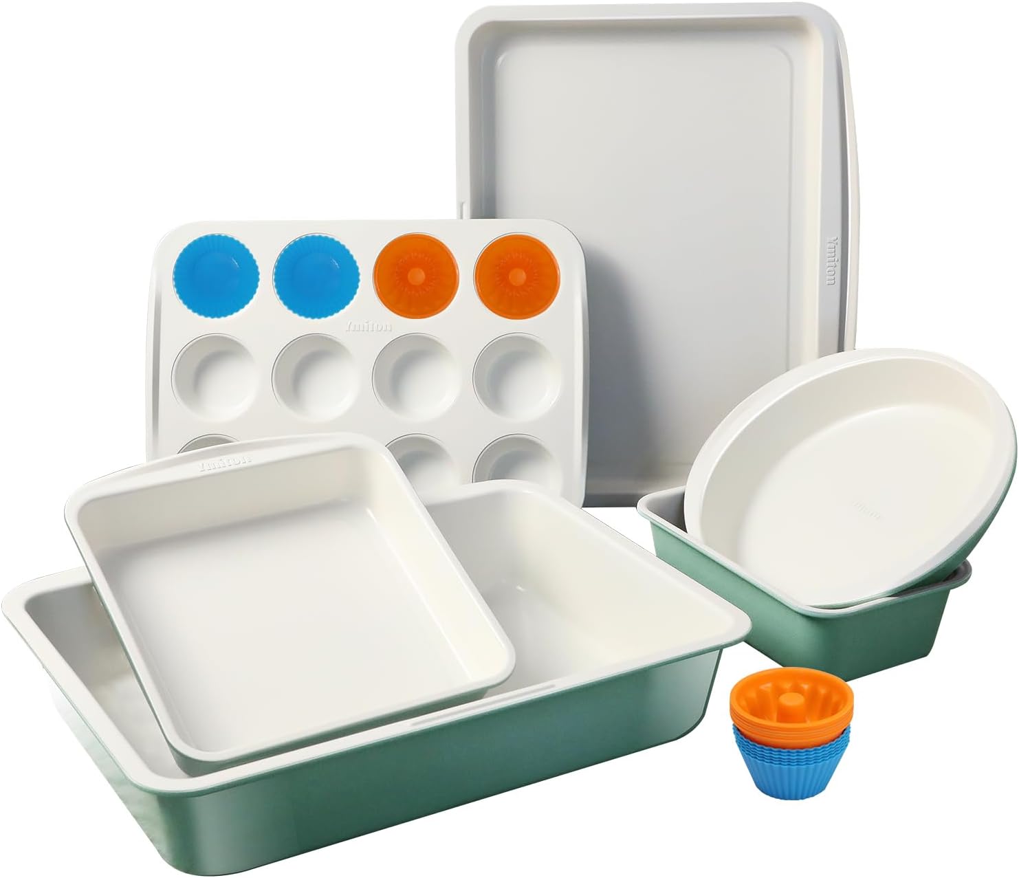 Ceramic Nonstick Baking Pans Set for Effortless Baking Needs