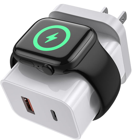 Fast Charge Apple Watch & iPhone: HONOT 3-in-1
