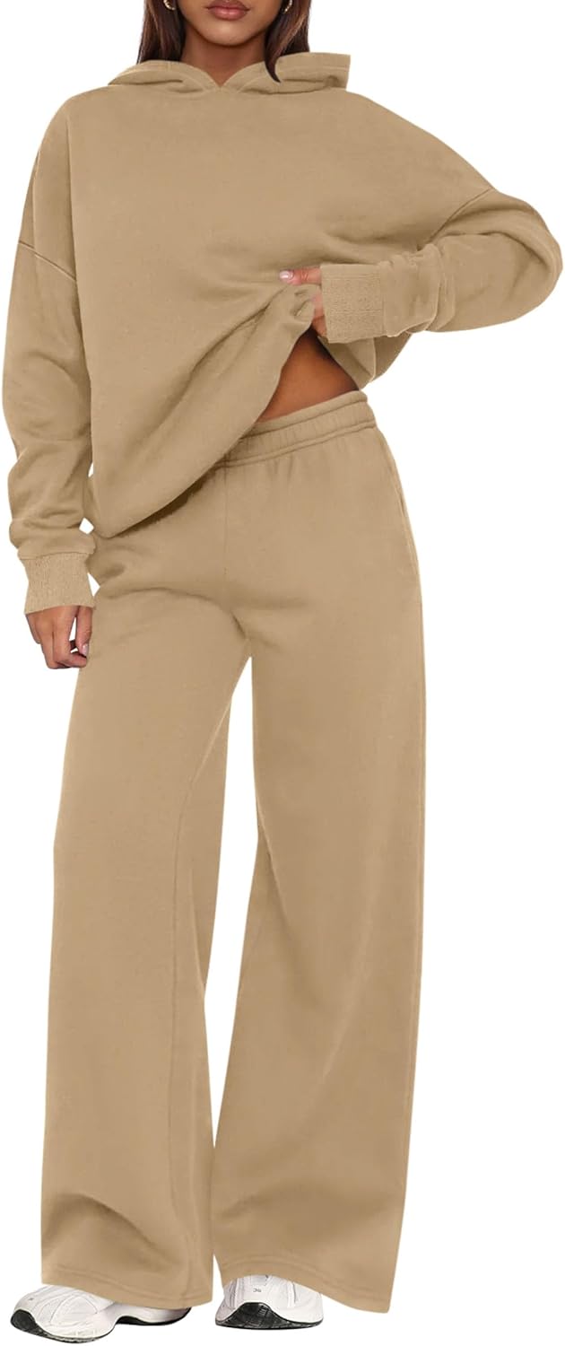 PRETTYGARDEN Womens Sweatsuits 2 Piece Set for Casual Style