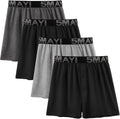 5Mayi Mens Boxers for Men Cotton Boxer Shorts Pack - Comfortable