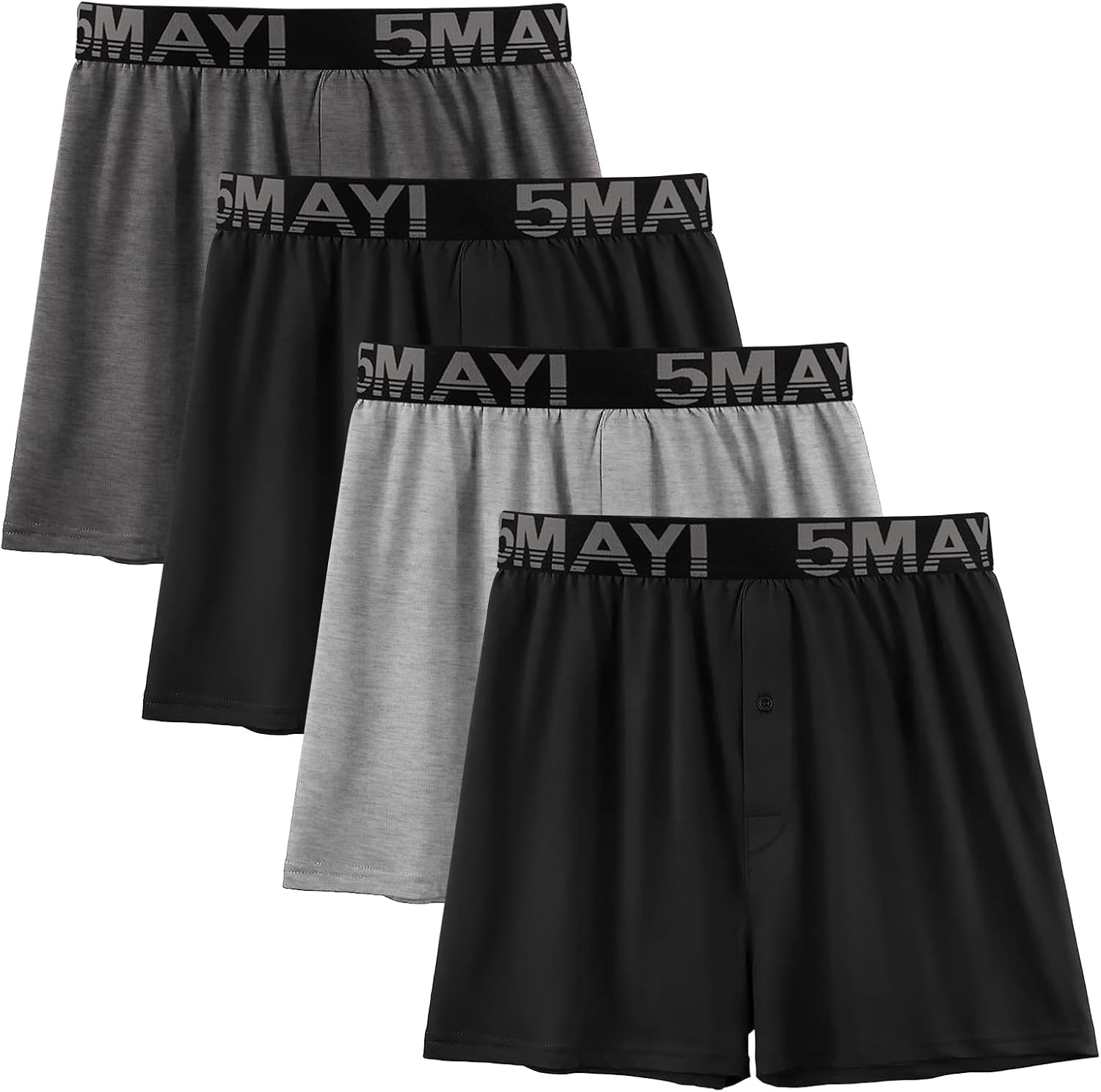 5Mayi Mens Boxers for Men Cotton Underwear Comfortable Fit