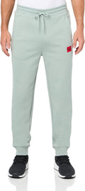 Regular Fit Square Logo Jersey Joggers for Men - Comfortable Style