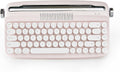 Wireless Typewriter Keyboard Retro Aesthetic with Integrated Stand