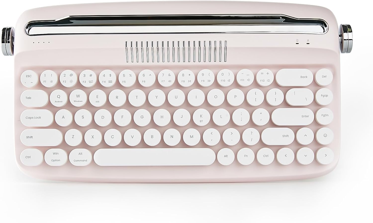 YUNZII Upgraded Wireless Typewriter Keyboard for Retro Aesthetic