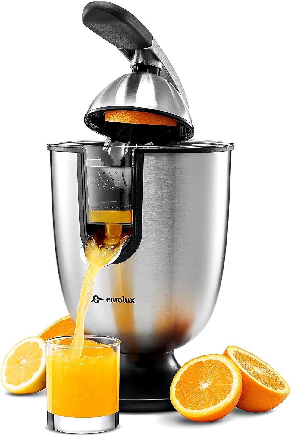 Eurolux Premium Electric Orange Juicer for Effortless Juicing
