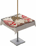 Love Heart Waterproof Outdoor Tablecloth - 54x54in
