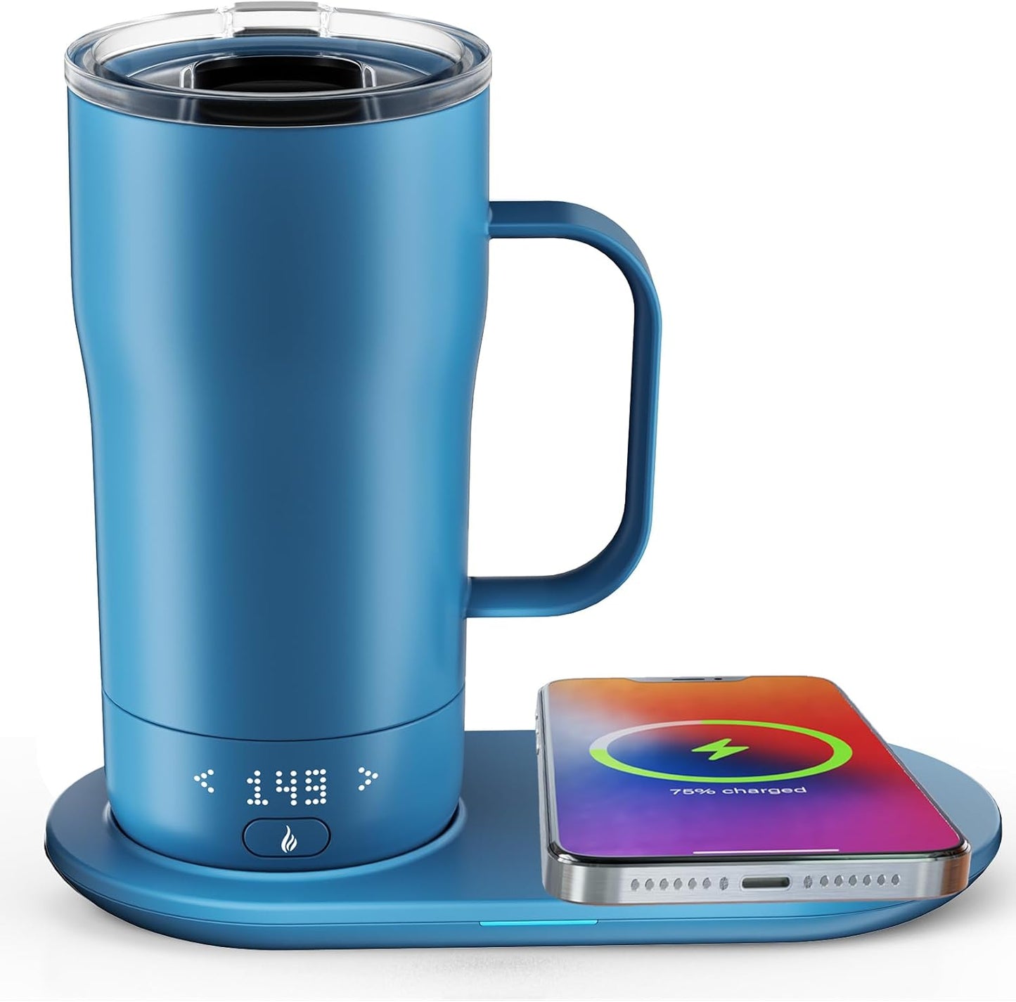 Smart Self Heating Coffee Mug - Keep Coffee Hot All Day!