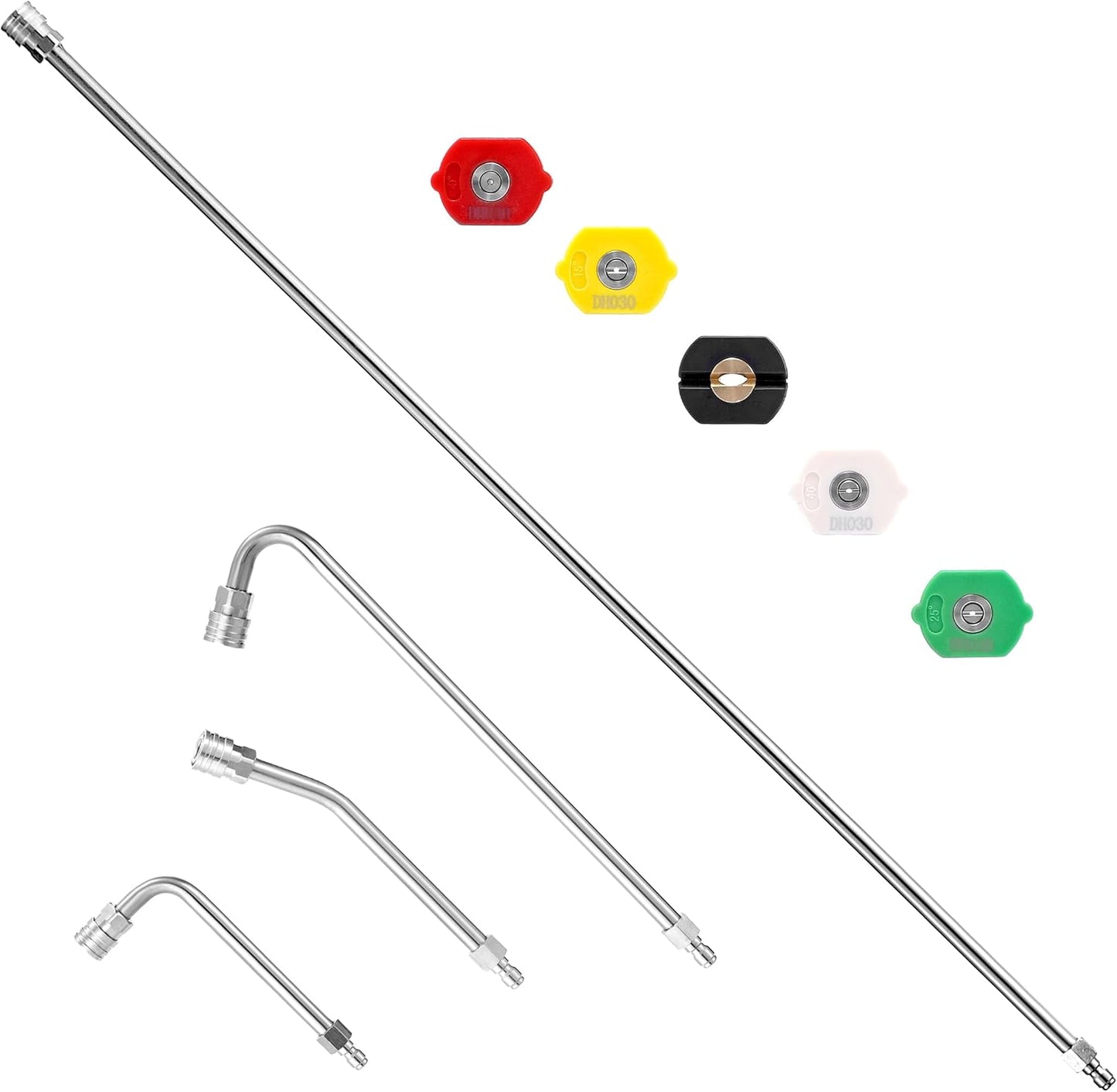 M MINGLE Pressure Washer Extension Wand - 60in Upgrade Lance