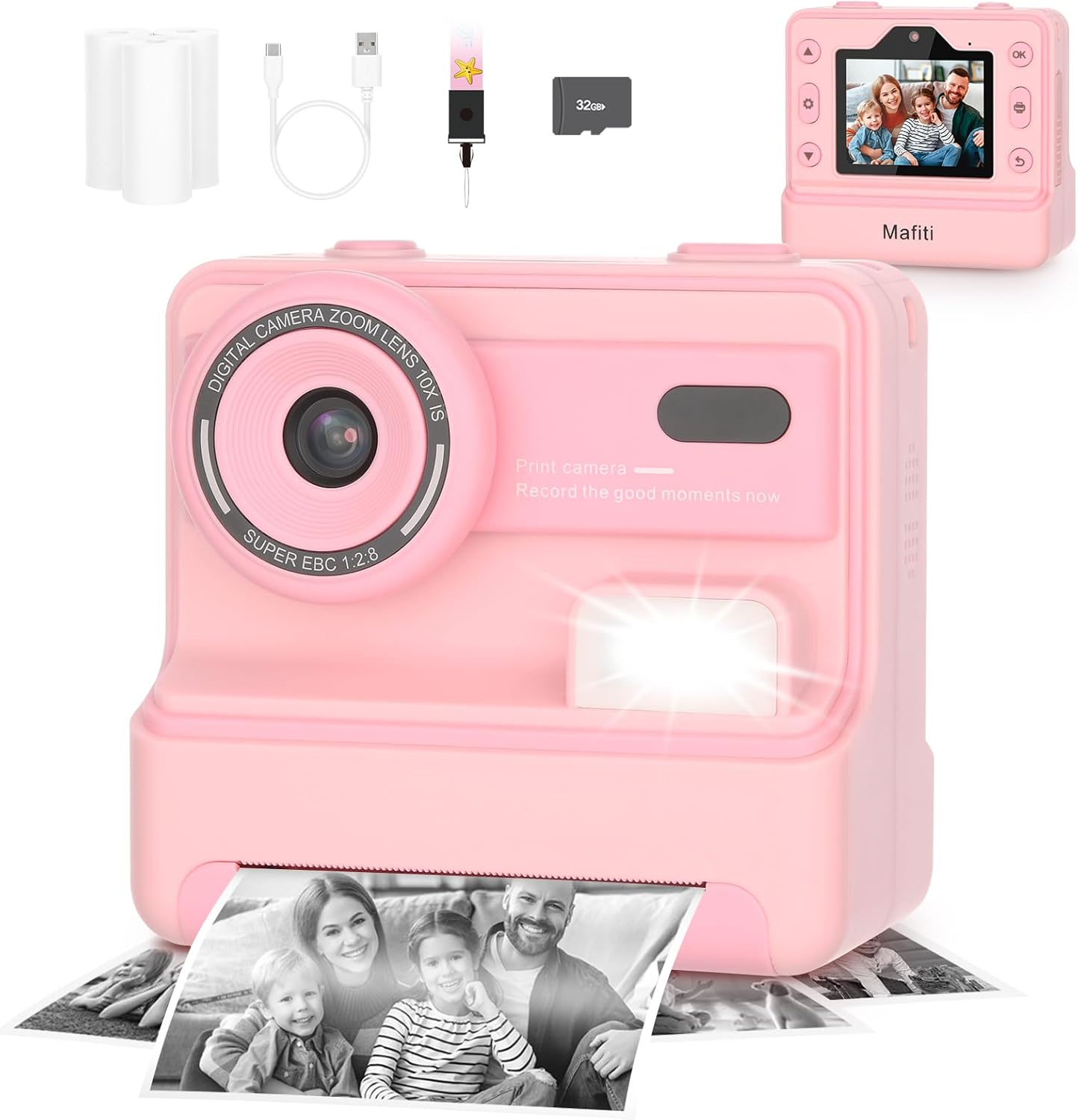 Instant Print Kids Camera - Capture Memories in a Snap!