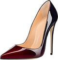 COLETER Women's Pointed Toe High Heels 4.72 in/12cm - Elegant